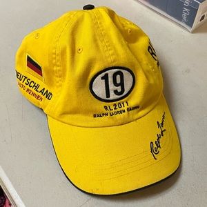 COPY - Polo Ralph Lauren Yellow RL Racing Hat